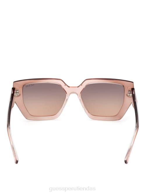 GUESS gafas de sol emilia geométricas de plástico mujer 0P8X3681 marrón accesorio