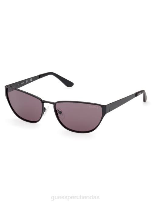GUESS gafas de sol estilo ojo de gato de metal gia mujer 0P8X3702 negro accesorio