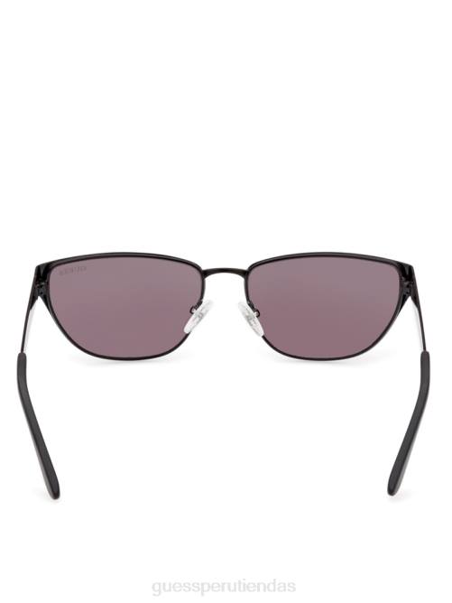 GUESS gafas de sol estilo ojo de gato de metal gia mujer 0P8X3702 negro accesorio