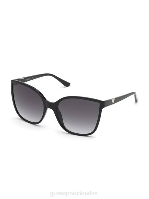 GUESS gafas de sol estilo ojo de gato extragrandes mujer 0P8X3715 plata accesorio