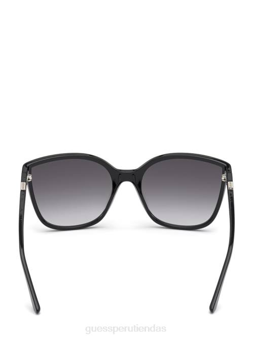 GUESS gafas de sol estilo ojo de gato extragrandes mujer 0P8X3715 plata accesorio