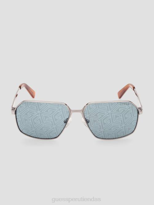 GUESS gafas de sol otto navigator de metal mujer 0P8X3759 aceituna accesorio