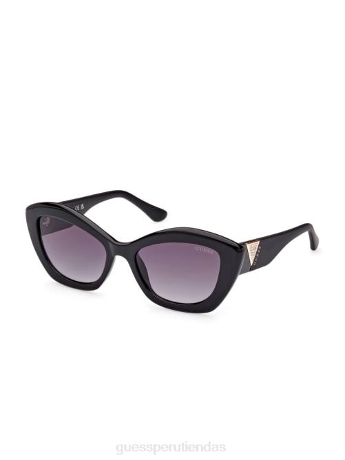 GUESS gafas de sol tipo ojo de gato de plástico mujer 0P8X3676 plata accesorio