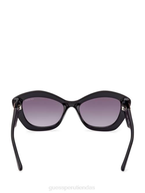 GUESS gafas de sol tipo ojo de gato de plástico mujer 0P8X3676 plata accesorio