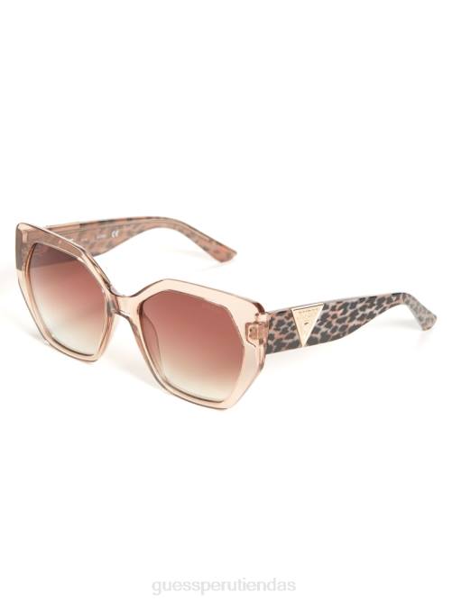 GUESS gafas de sol triangulares geométricas mujer 0P8X3730 desnudo accesorio