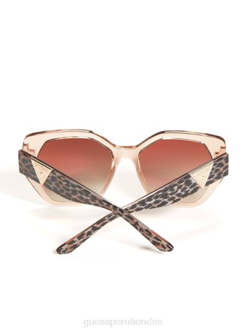 GUESS gafas de sol triangulares geométricas mujer 0P8X3730 desnudo accesorio