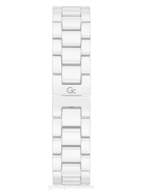 GUESS Reloj analógico gc de nácar y cerámica. mujer 0P8X3633 oro rosa accesorio