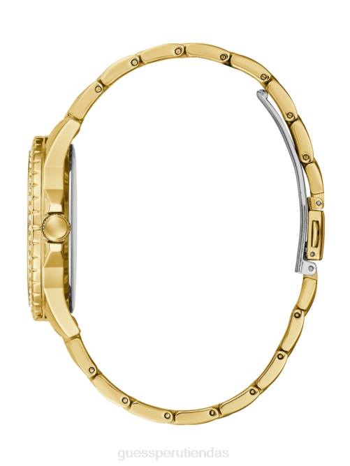 GUESS reloj analógico con diamantes de imitación mujer 0P8X3617 oro accesorio