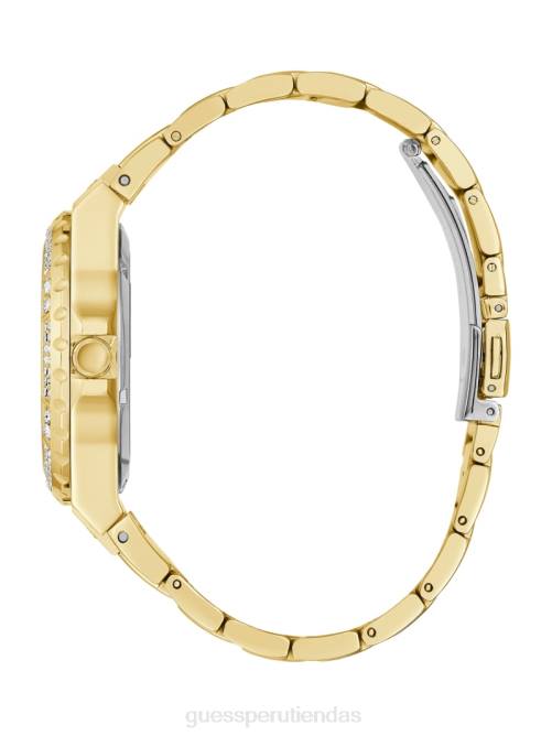 GUESS reloj analógico con esfera expuesta mujer 0P8X3593 oro accesorio
