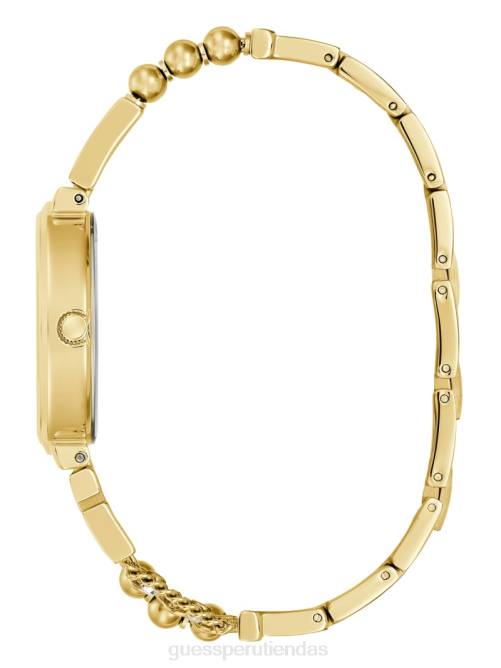 GUESS reloj analógico de cadena mixta mujer 0P8X3643 oro accesorio
