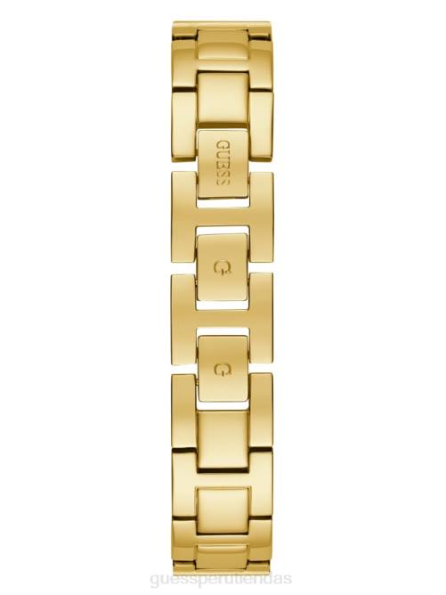 GUESS reloj analógico de cadena mixta mujer 0P8X3643 oro accesorio