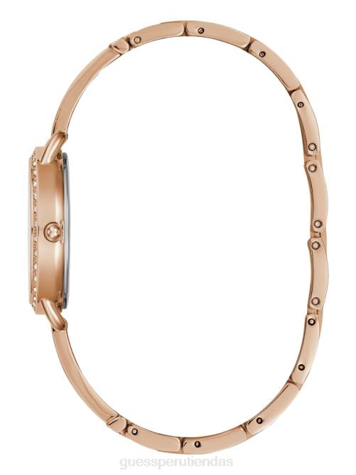 GUESS reloj analógico de cristal mujer 0P8X3595 oro rosa accesorio