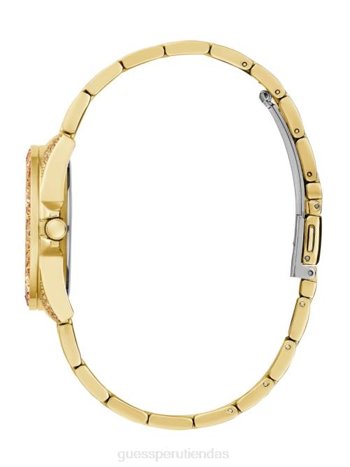 GUESS reloj analógico de cristal mujer 0P8X3615 oro accesorio