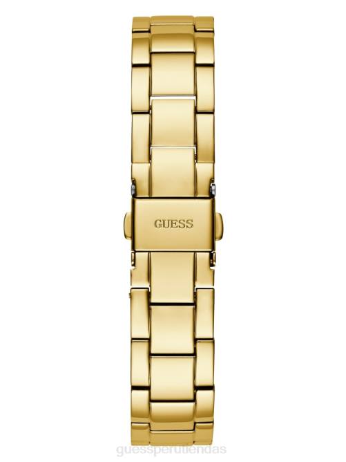GUESS reloj analógico de cristal mujer 0P8X3615 oro accesorio