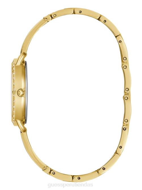GUESS reloj analógico de cristal mujer 0P8X3647 oro accesorio