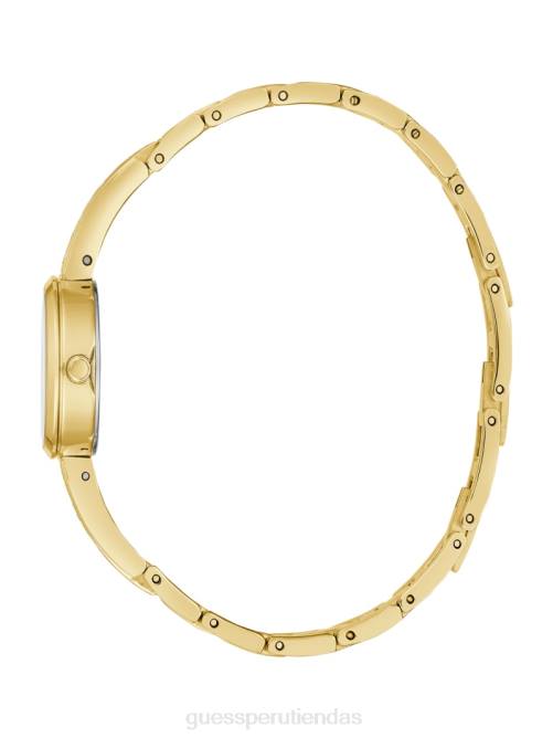 GUESS reloj analógico de cristal sofía mujer 0P8X3542 oro accesorio