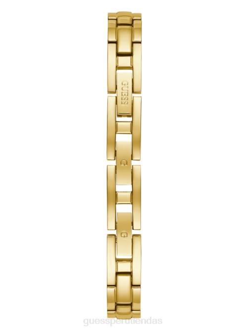 GUESS reloj analógico de cristal sofía mujer 0P8X3542 oro accesorio