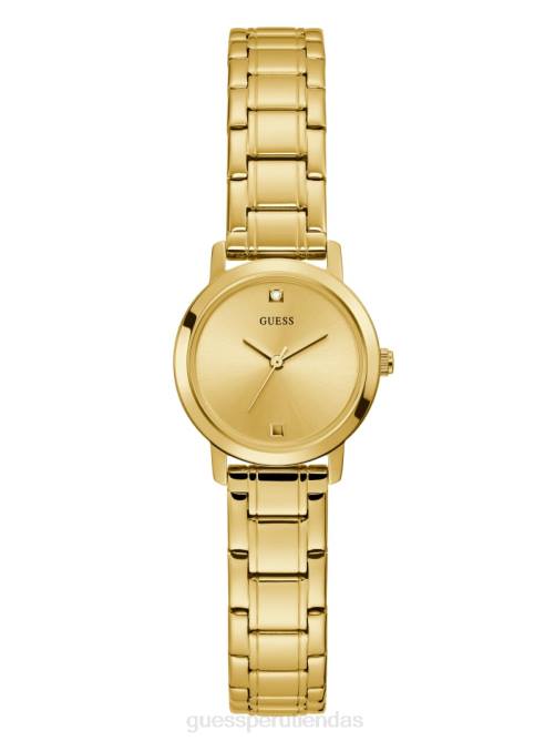 GUESS reloj analógico de diamantes mujer 0P8X3625 oro accesorio