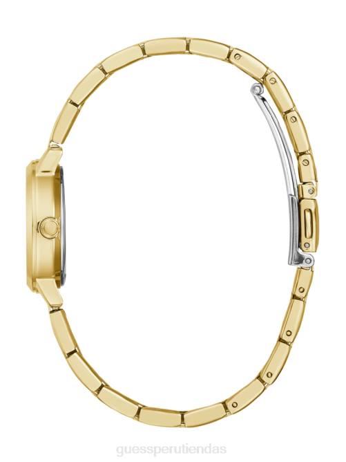 GUESS reloj analógico de diamantes mujer 0P8X3625 oro accesorio