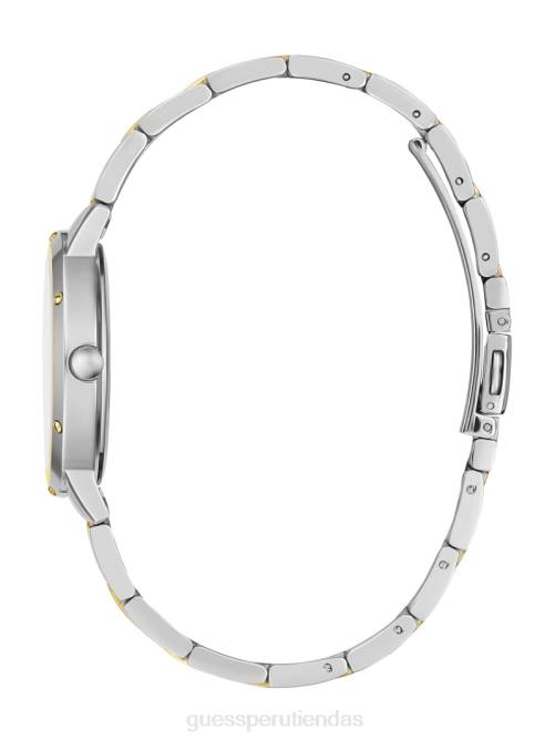 GUESS reloj analógico de dos tonos mujer 0P8X3565 oro rosa accesorio