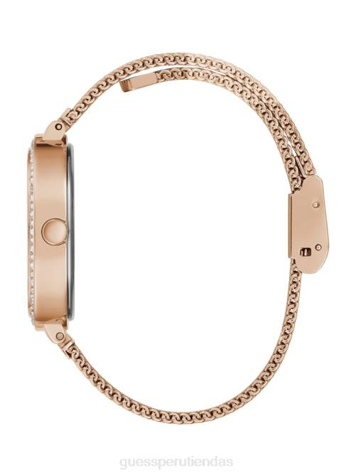 GUESS reloj analógico de malla mujer 0P8X3540 oro rosa accesorio