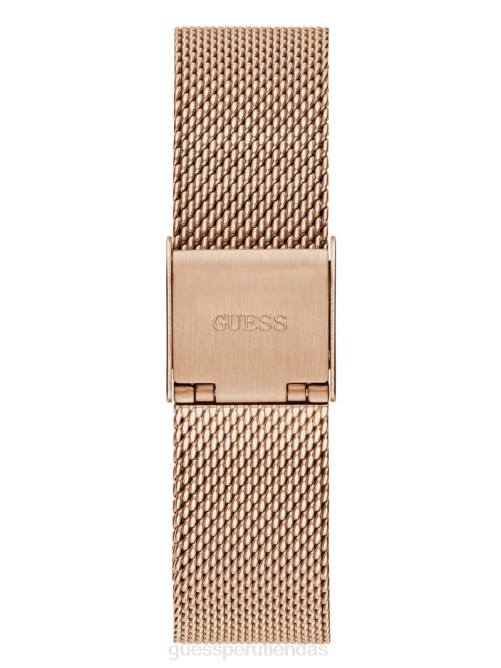 GUESS reloj analógico de malla mujer 0P8X3540 oro rosa accesorio