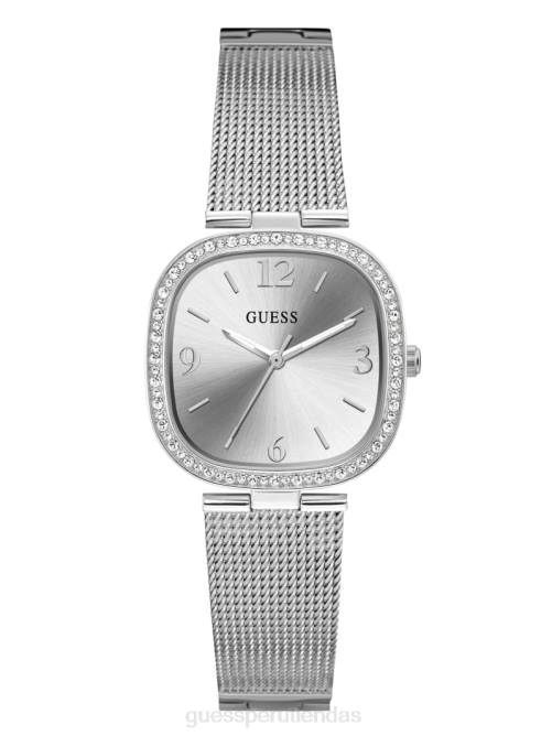 GUESS reloj analógico de malla mujer 0P8X3563 plata accesorio