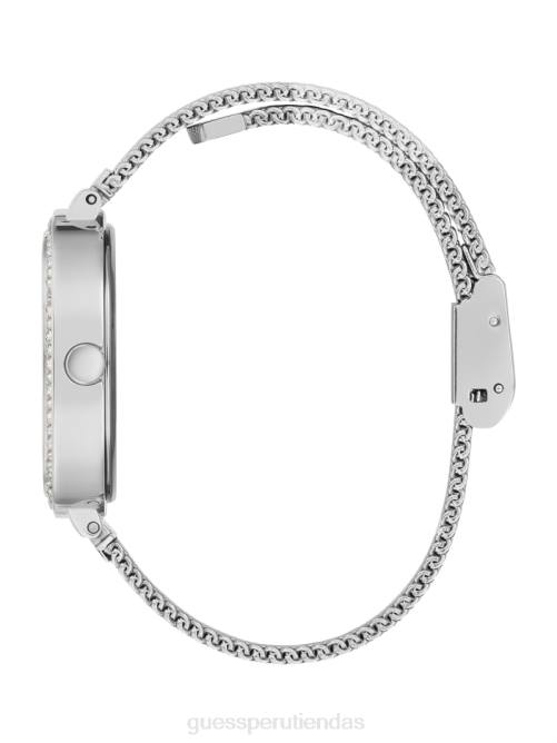GUESS reloj analógico de malla mujer 0P8X3563 plata accesorio
