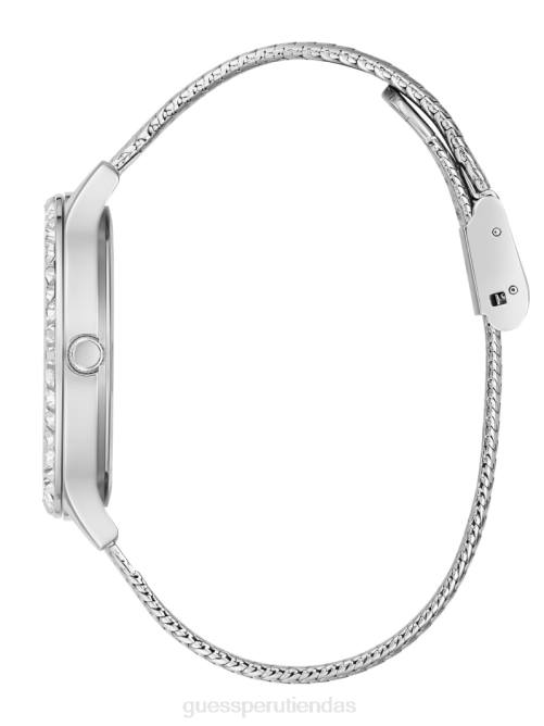 GUESS reloj analógico de malla mujer 0P8X3582 plata accesorio