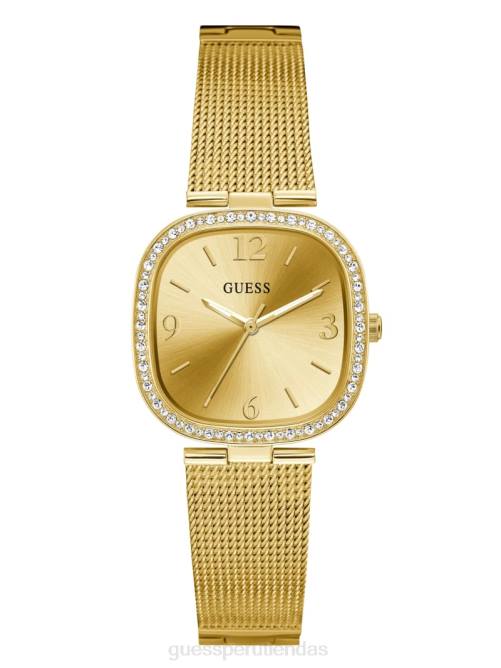 GUESS reloj analógico de malla mujer 0P8X3614 oro accesorio