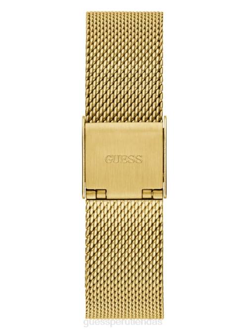 GUESS reloj analógico de malla mujer 0P8X3614 oro accesorio