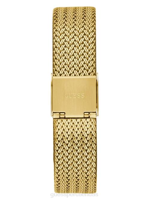 GUESS reloj analógico de malla mujer 0P8X3630 oro accesorio