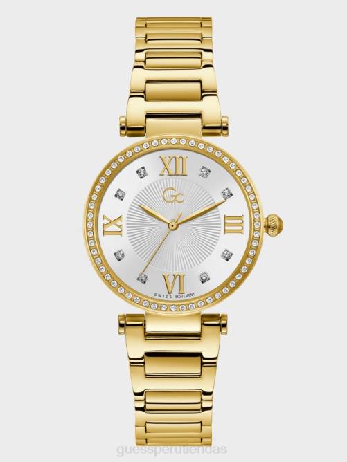 GUESS reloj analógico gc cristal mujer 0P8X3586 oro accesorio
