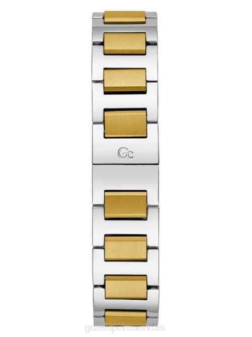 GUESS reloj analógico gc de dos tonos mujer 0P8X3592 verde accesorio