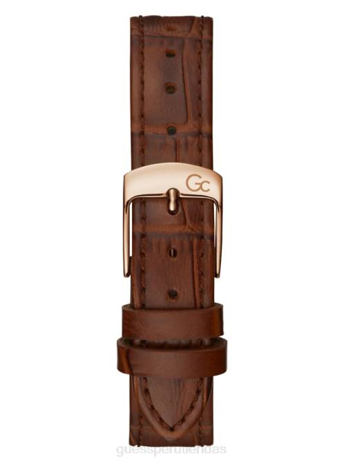 GUESS reloj analógico gc petite de cuero mujer 0P8X3626 marrón accesorio