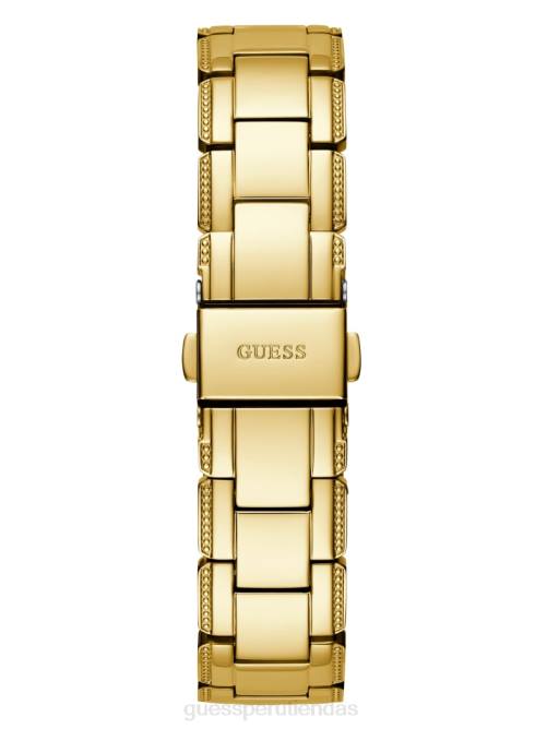 GUESS reloj analógico transparente mujer 0P8X3632 oro accesorio