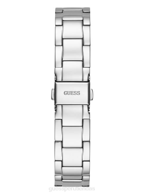 GUESS reloj analogico quattro g clear mujer 0P8X3545 plata accesorio