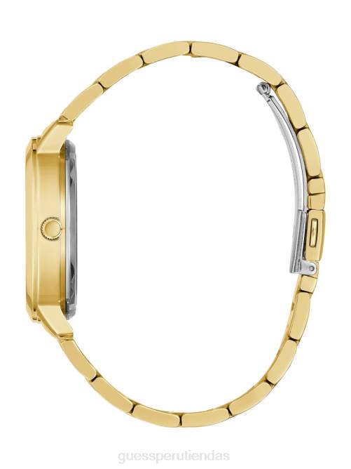 GUESS reloj analogico quattro g clear mujer 0P8X3616 oro accesorio