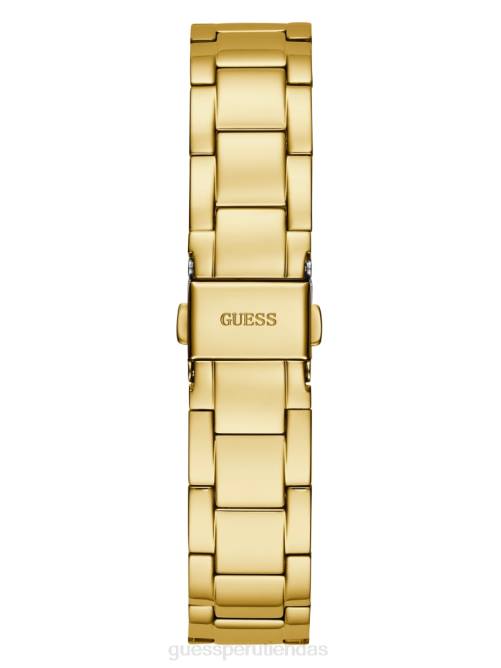 GUESS reloj analogico quattro g clear mujer 0P8X3616 oro accesorio