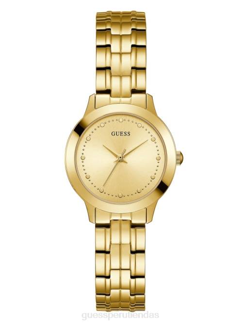GUESS reloj clásico delgado mujer 0P8X3574 oro accesorio