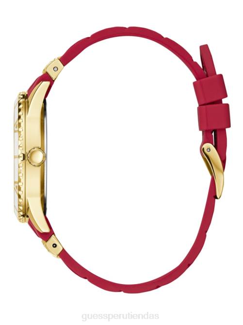 GUESS reloj multifunción bicolor y rojo mujer 0P8X3639 rojo accesorio