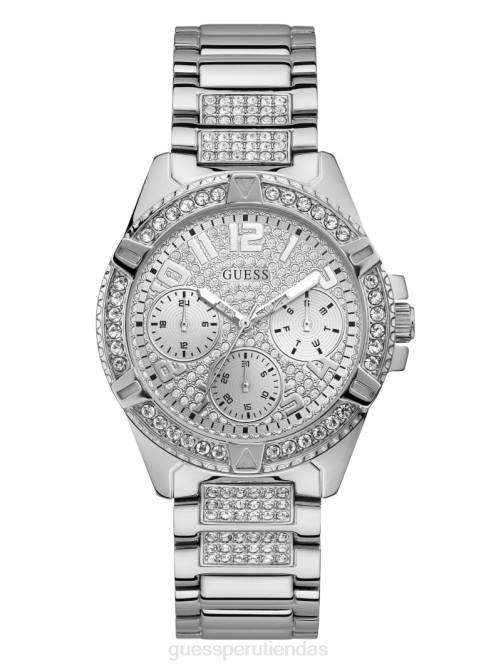 GUESS reloj multifunción con diamantes de imitación mujer 0P8X3544 plata accesorio