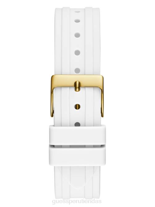 GUESS reloj multifunción de silicona mujer 0P8X3645 oro rosa accesorio