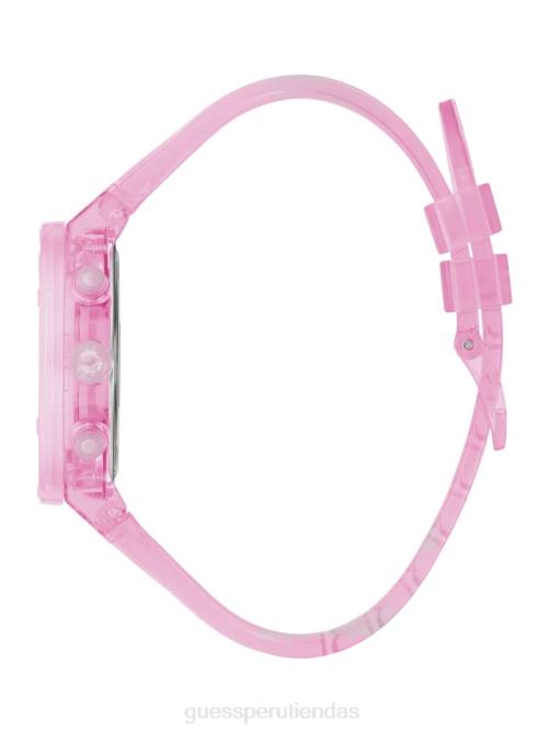 GUESS reloj multifunción transparente mujer 0P8X3622 oro rosa accesorio