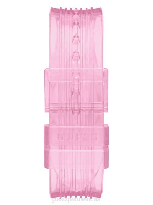 GUESS reloj multifunción transparente mujer 0P8X3622 oro rosa accesorio