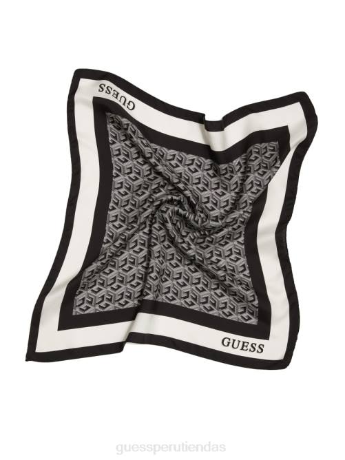 GUESS fular de seda con forma de cubo g mujer 0P8X3780 florecer accesorio