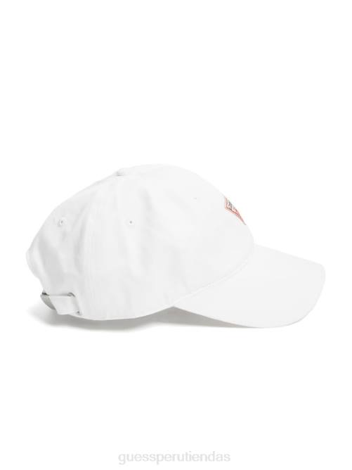 GUESS gorra de béisbol con logo mujer 0P8X2469 blanco accesorio