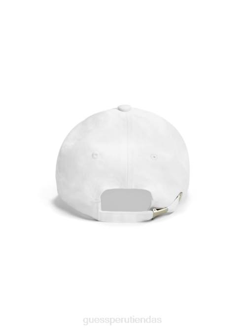 GUESS gorra de béisbol con logo mujer 0P8X2469 blanco accesorio