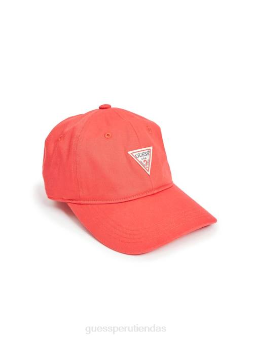 GUESS gorra de béisbol con logo mujer 0P8X2482 rojo accesorio