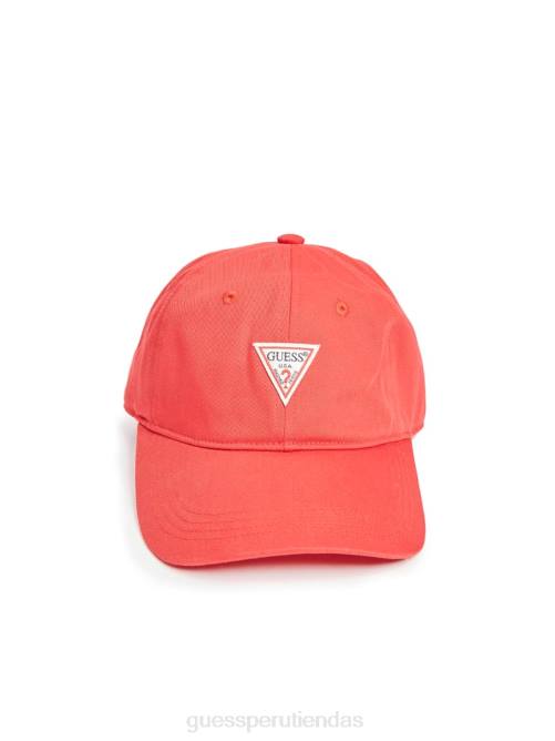GUESS gorra de béisbol con logo mujer 0P8X2482 rojo accesorio